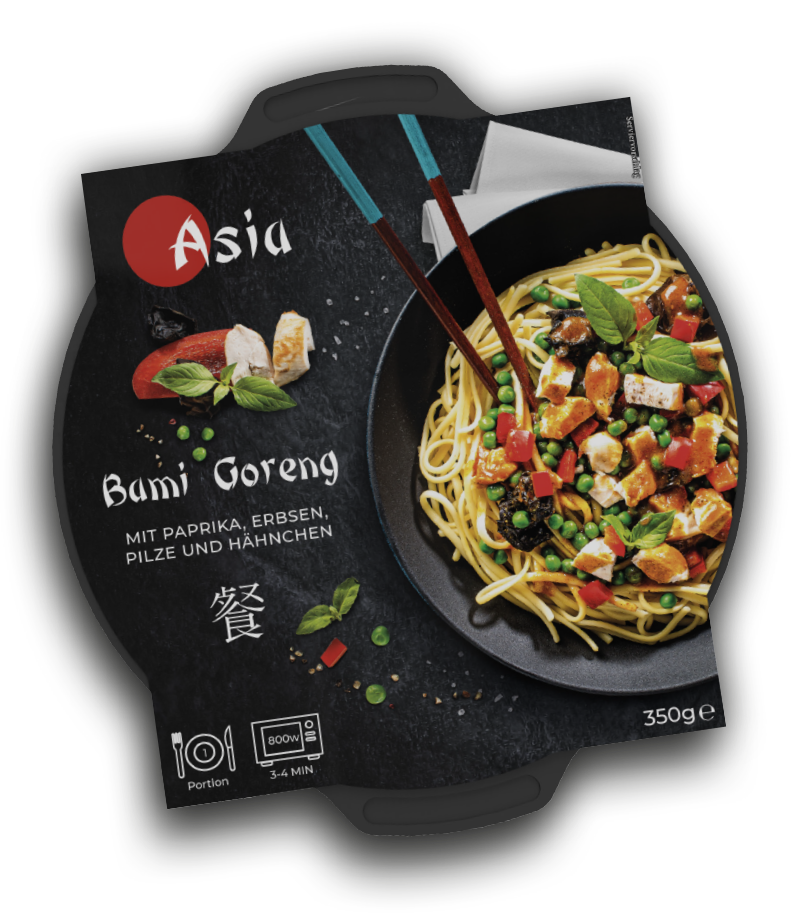 Cobdeli Asia Bowls Verpackung Bami Goreng