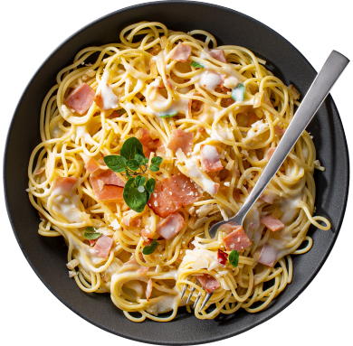 Condeli Italian Pasta Bowls Spaghetti Carbonara